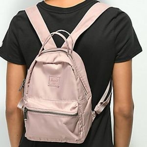 herschel satin backpack